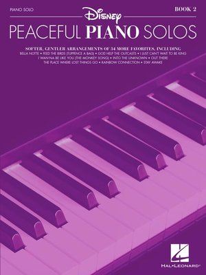 cover image of Disney Peaceful Piano Solos--Book 2